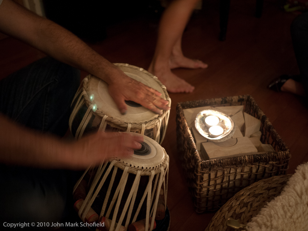 Drums and bare feet